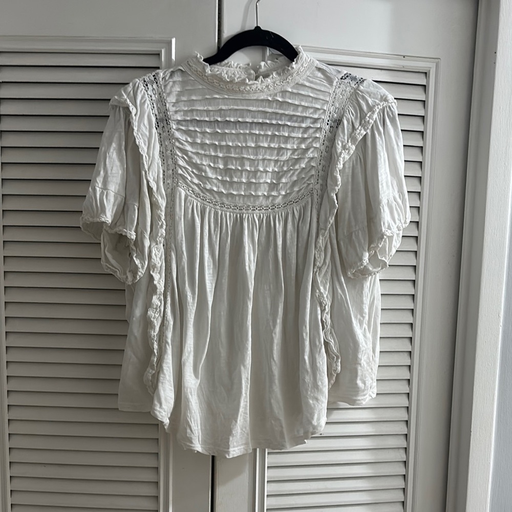Free People Victorian Blouse